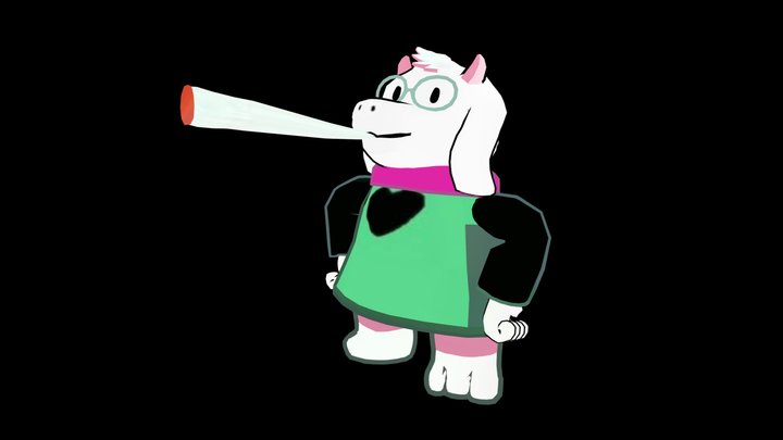 Ralseixas With a Fat Blunt 3D Model