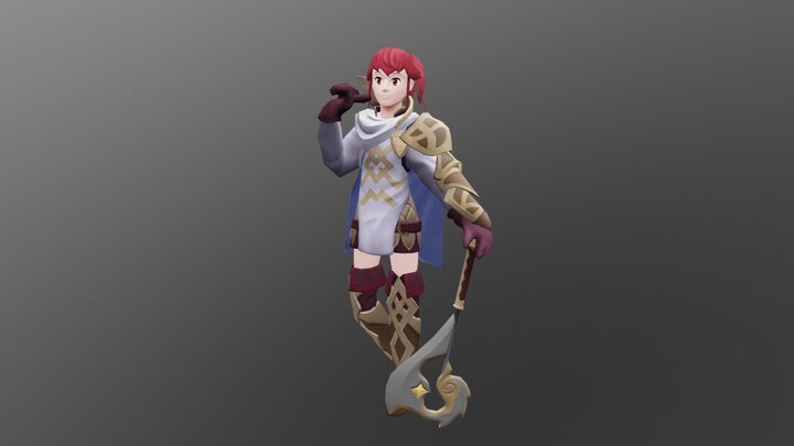 Fire Emblem Heroes - Commander Anna 3D Model