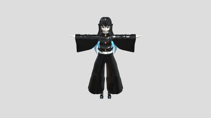 Tokito Muichiro 3D Model