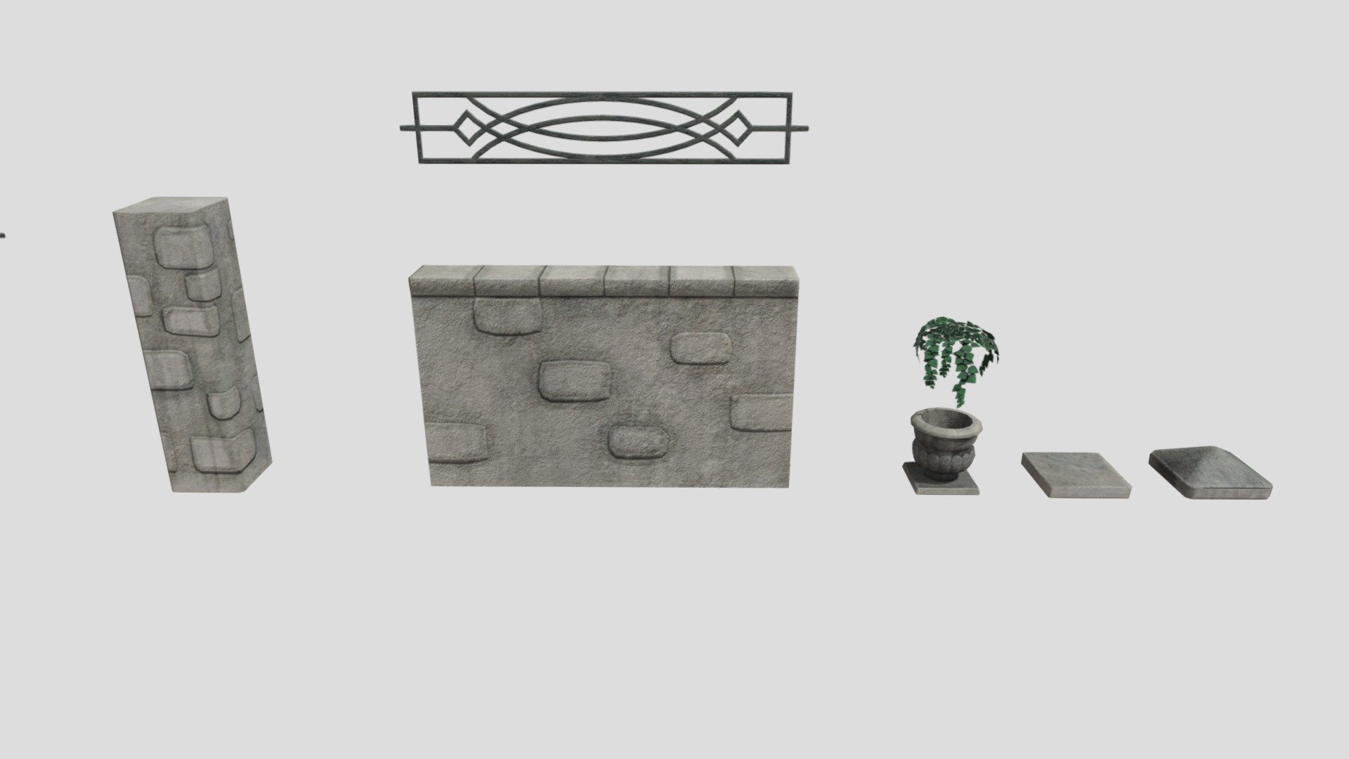 Set of modular elements - 3D model by 3Darya (@kudinadarya) [de27d1b ...