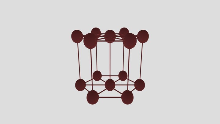 Hexagonal 3D Model