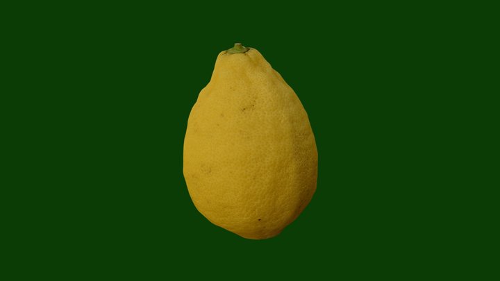 Lemon, Limone 3D Model