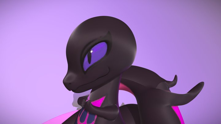 Chibi Salazzle 3D Model