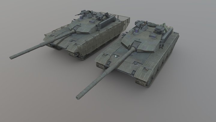 Battlefield 4 - Type-99 MBT – Gratis 3D-model STL