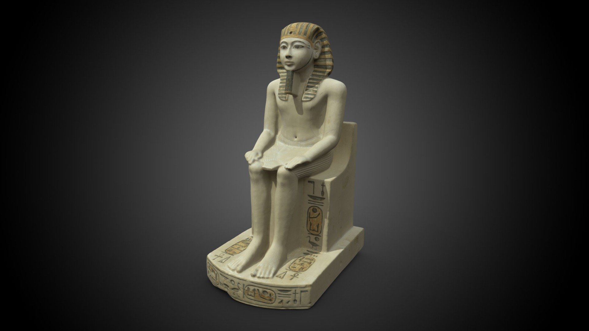 Cult Statue Of Amenhotep I - 3D Model By Museo Egizio (@Museoegizio ...