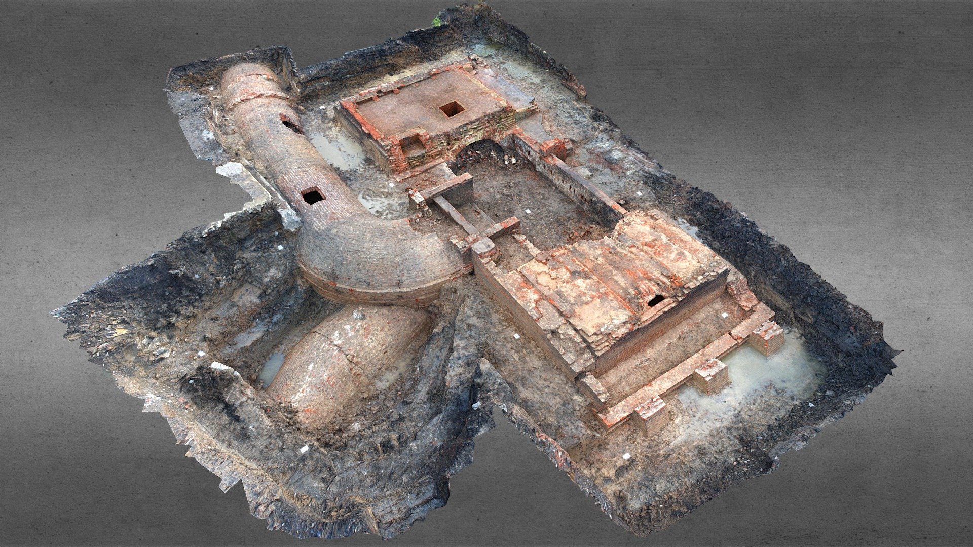 Gun Powder Mill, Powder Mill A model 1 3D model by Cotswold