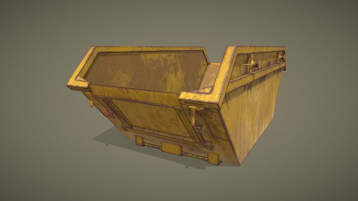 Street Dumpster 3D Model