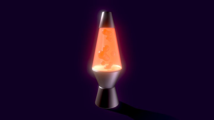Lava Lamp 3D Model