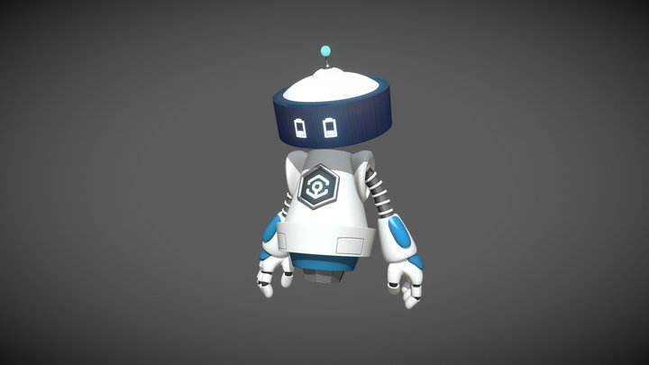 Low Battery 3D Model