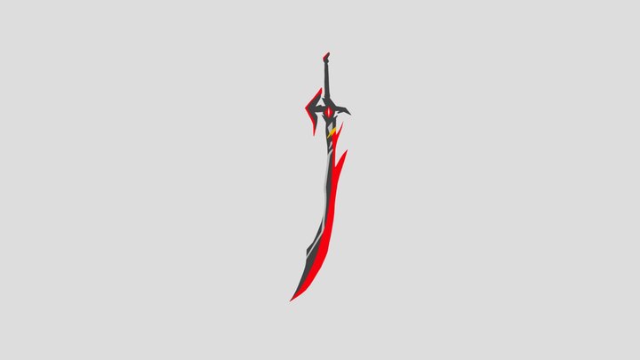 Devil Sword 3D Model