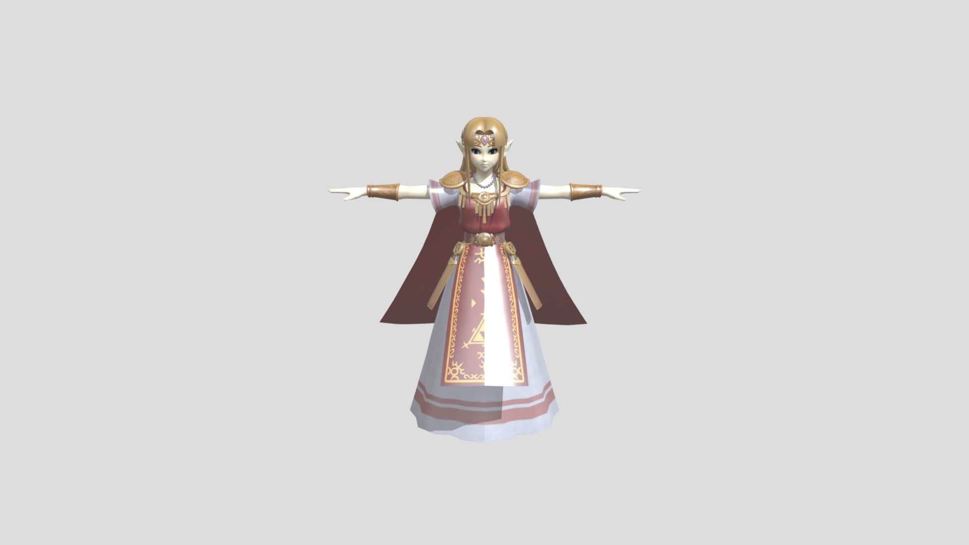 Zelda (SSBU) - Download Free 3D Model By Danigamer495channel [de30a5a ...