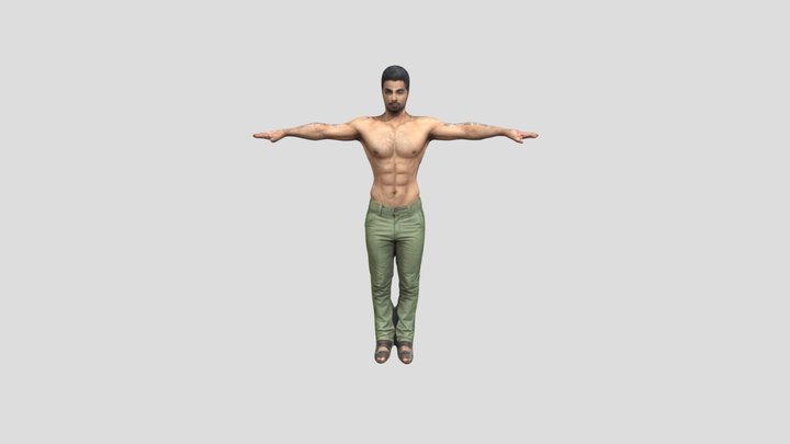 Character Name: Arjun Mehta 3D Model