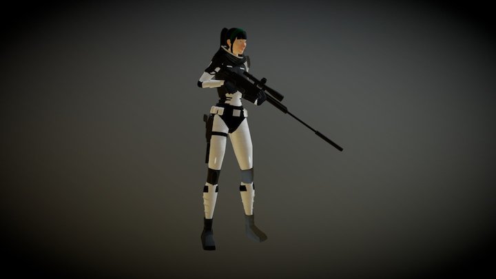 Sgt. Tanaka 3D Model