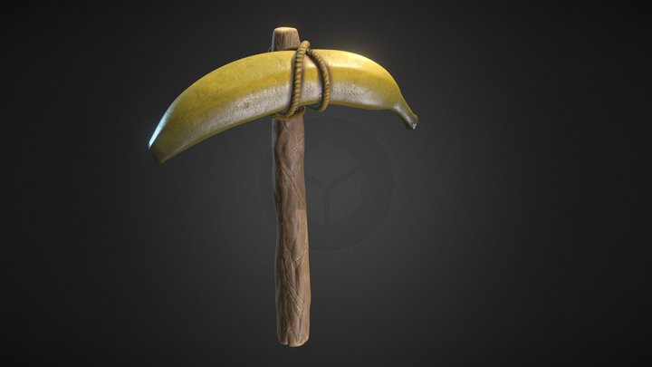 Almighty Tool: Banana on a Stick! 3D Model