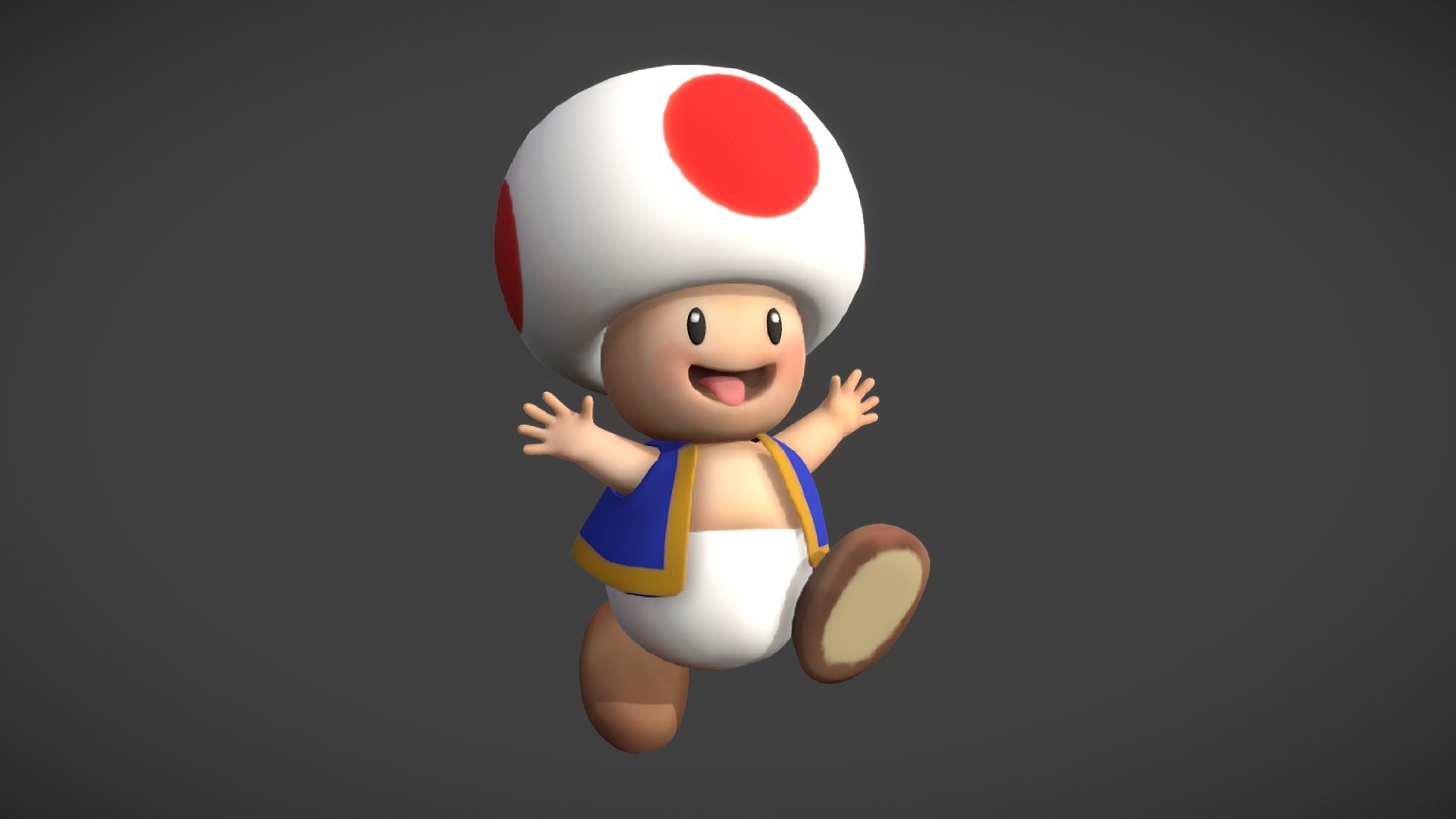 ToadParaSF - 3D model by daviscazar [de33570] - Sketchfab