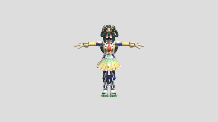 Tsuyu_ Asui_blender_1.1 3D Model