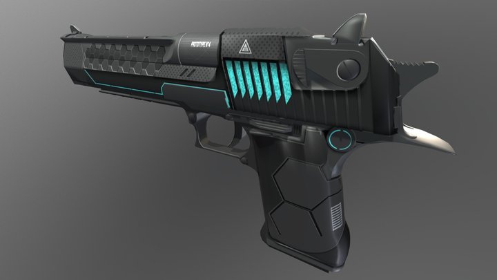 Desert Eagle GENOS 3D Model