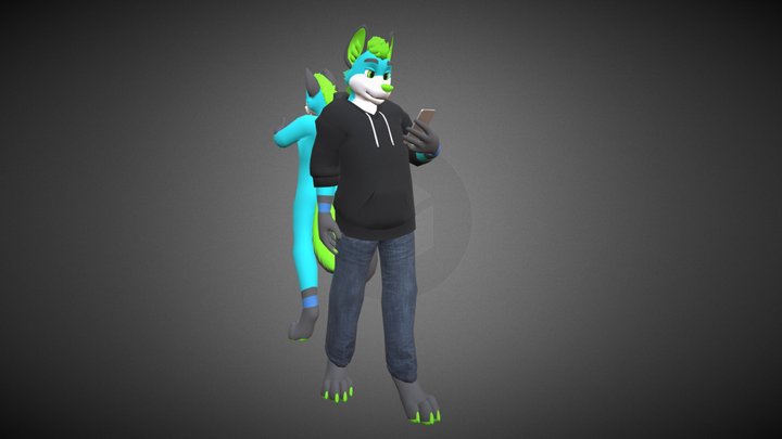 Dekko VRChat model 3D Model