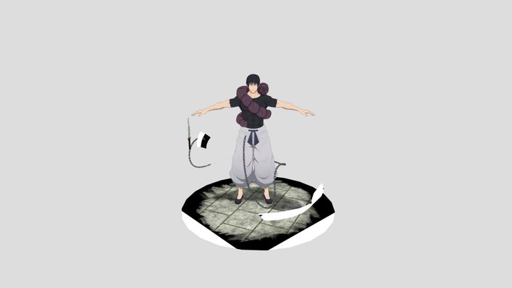 toji fushiguro 3D Model
