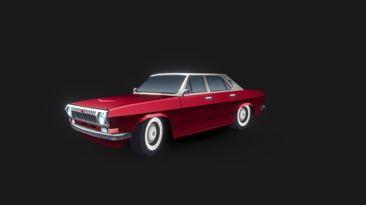 DRFT Party - Batya '96 Red 3D Model