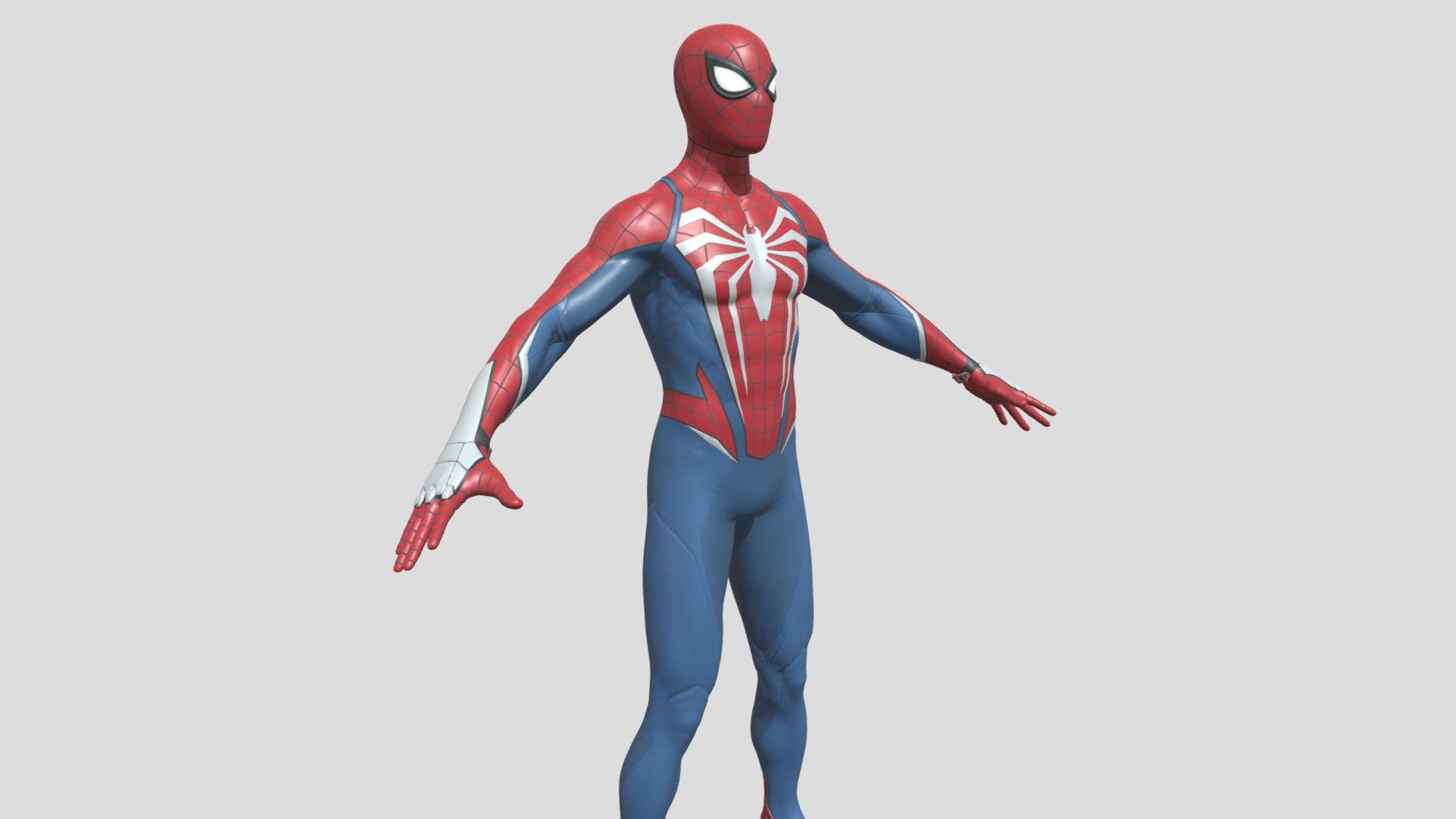 Marvel's spider-man 2 spider-man advanced suit - Download Free 3D model ...