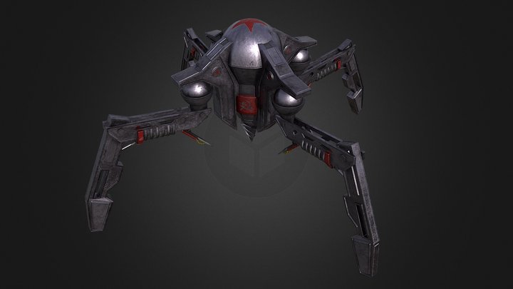 Red Alert 2 -  Soviet Terrordrone V1 3D Model