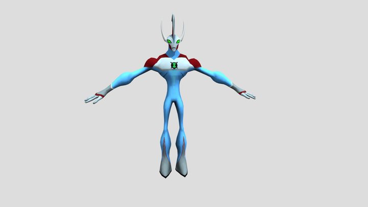 Ultimate Way Big | Ben 10 Ultimate Alien 3D Model