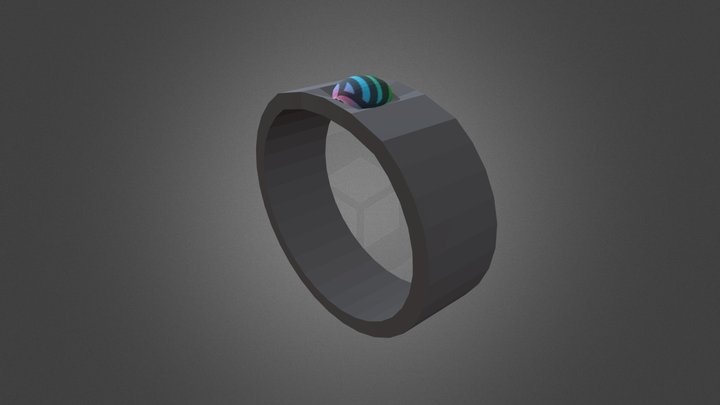 Pokemon Mega Ring Free Download 3D Model
