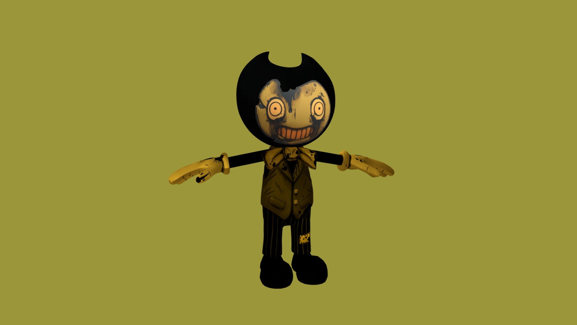 Sin Bendy Bendy And The Dark Revival Download Free 3d Model By Mathchop Matchop De3bcf8 