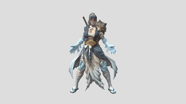 Round 2 grandma sub zero – Kostenloses 3D-Modell STL