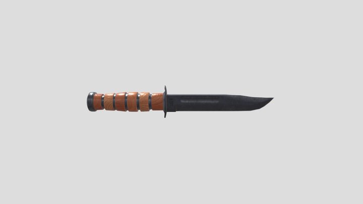 kbar knife 3D Model
