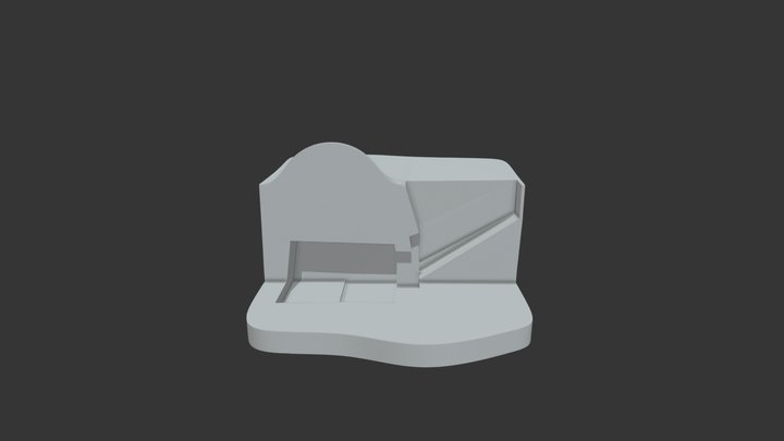 Ricostruzione tomba triclinio 3D Model