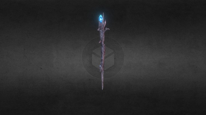 Staff 3D Model