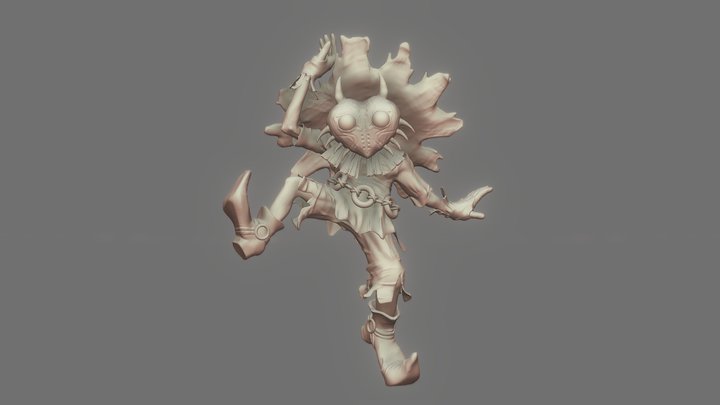 Skull Kid - Zelda Majoras Mask Highpoly 3D Model 3D Model