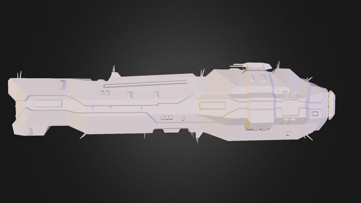 Vay Battlecruiser 3D Model