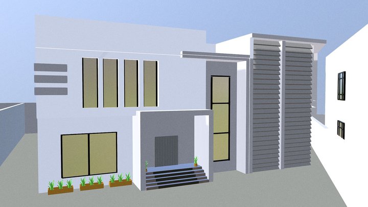 modern house 3D Model