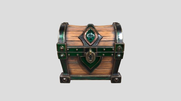 Hyper-Realistic Treasure Model Made For Roblox 3D Model