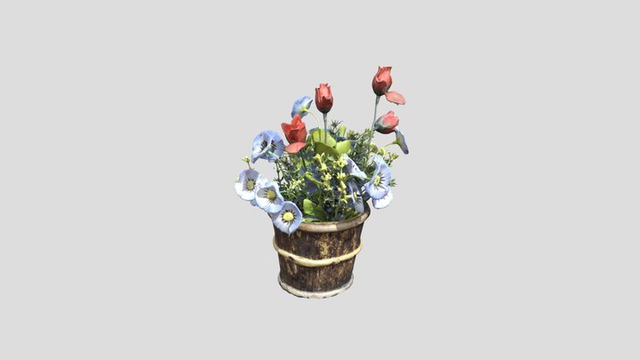 Vas Bunga 3D Model