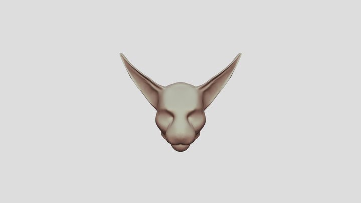 Melothief's head 3D Model