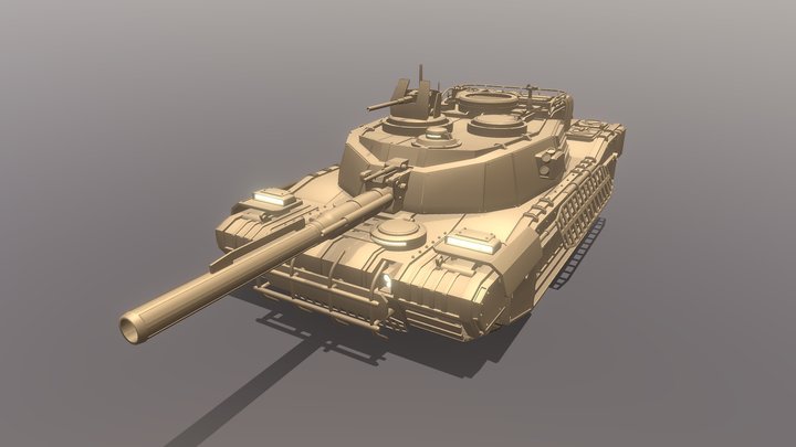 Thunder Tank 3D Model