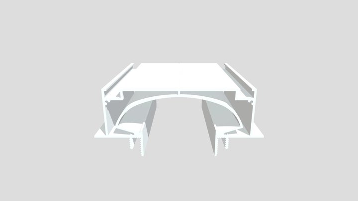 СТ 50 – световой туннель 3D Model