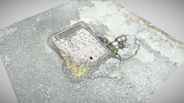 Manhole scan – Modello 3D gratuito STL