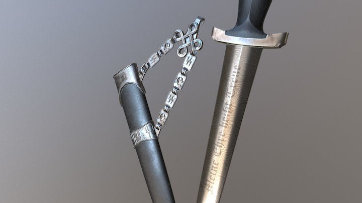 SS-Honor Dagger (SS-Ehrendolch) 3D Model