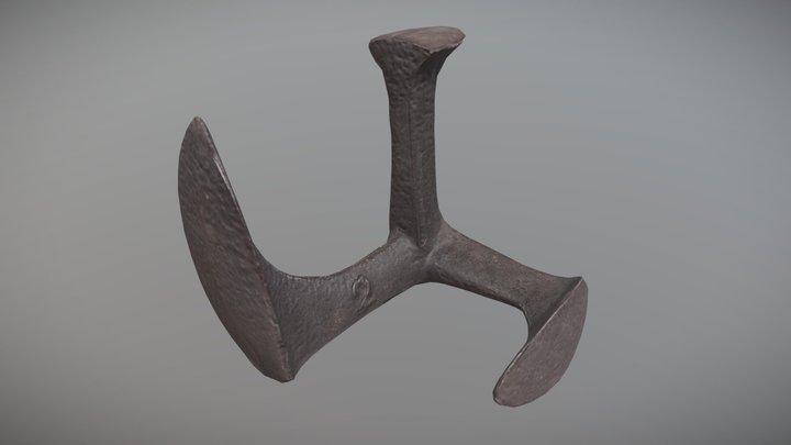 Cobbler's Anvil 3D Model