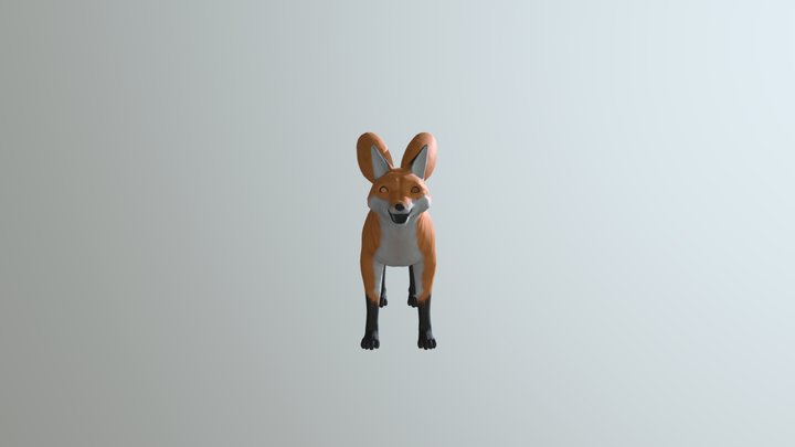 Fox9 3D Model