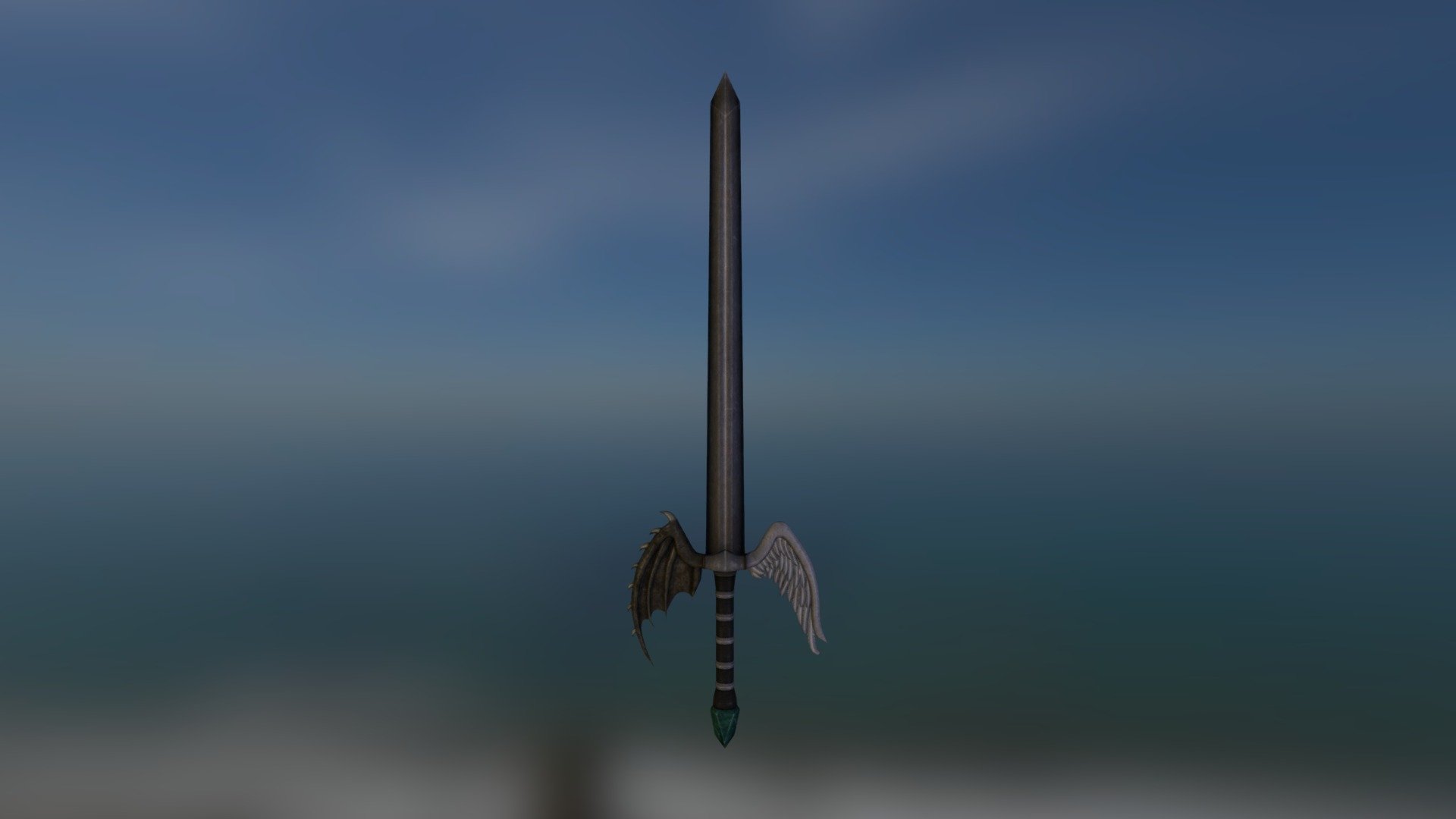 Concept Sword - 3D model by rafaeldejongh [de440bd] - Sketchfab