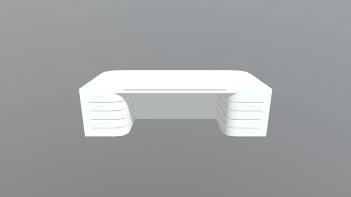 Desk Low 3D Model