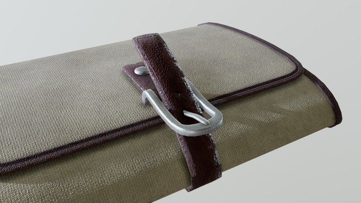 Pen Pouch 3D Model