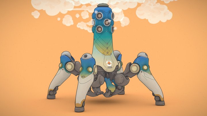 Cloud Sentinel 3D Model