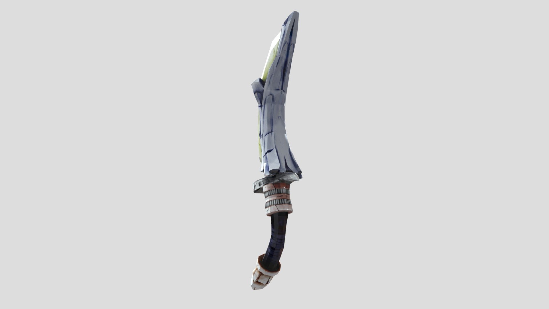Final Low Poly Dagger